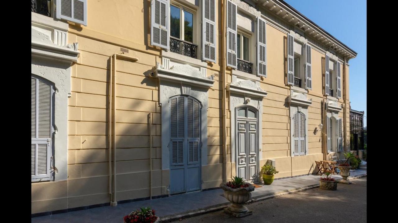 Villa Laetitia - Appt De Charme Avec Parking - Nice Nord 外观 照片